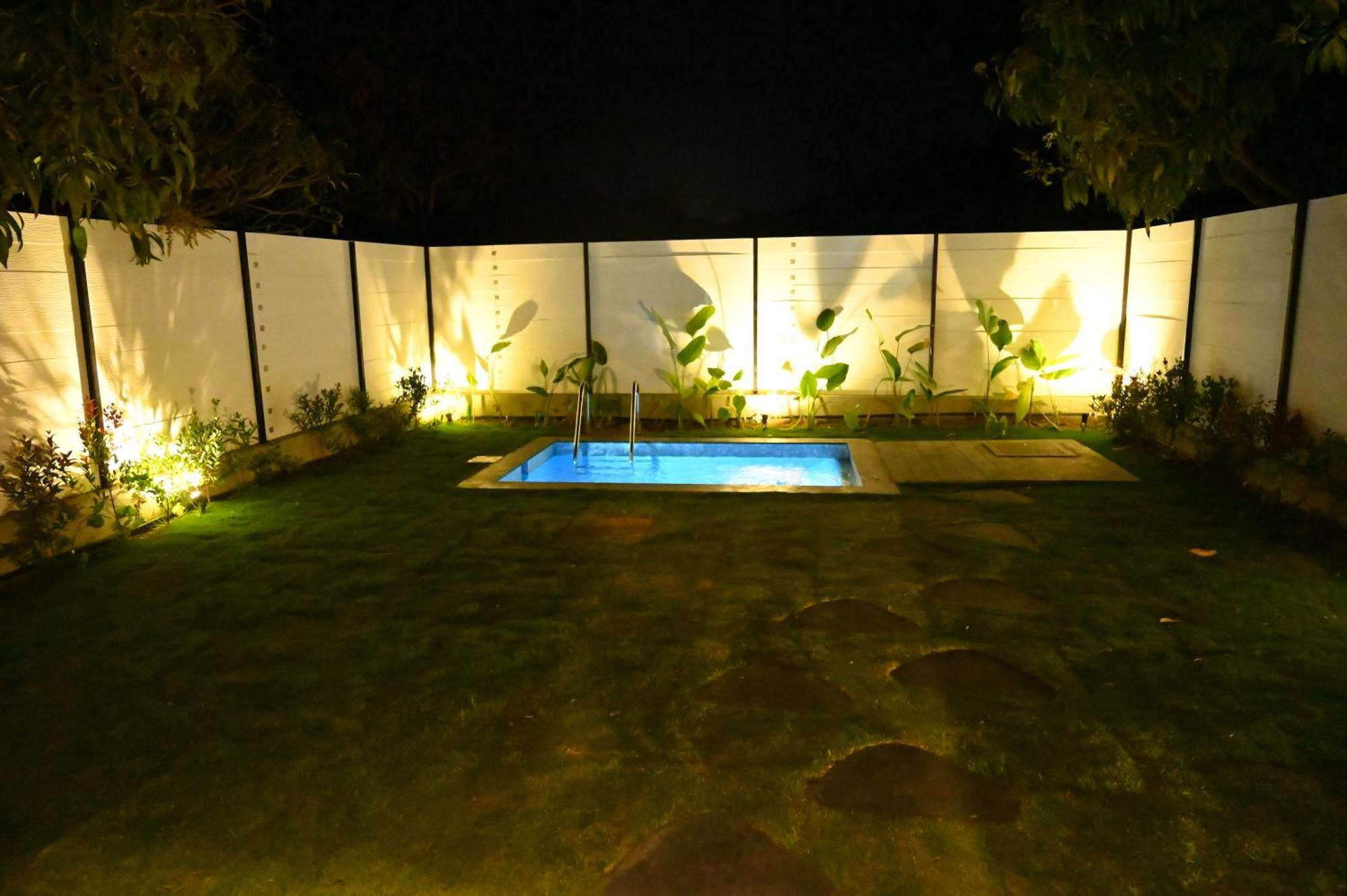 Aura Farms - Private Pool Cottages Ramanagara Ngoại thất bức ảnh