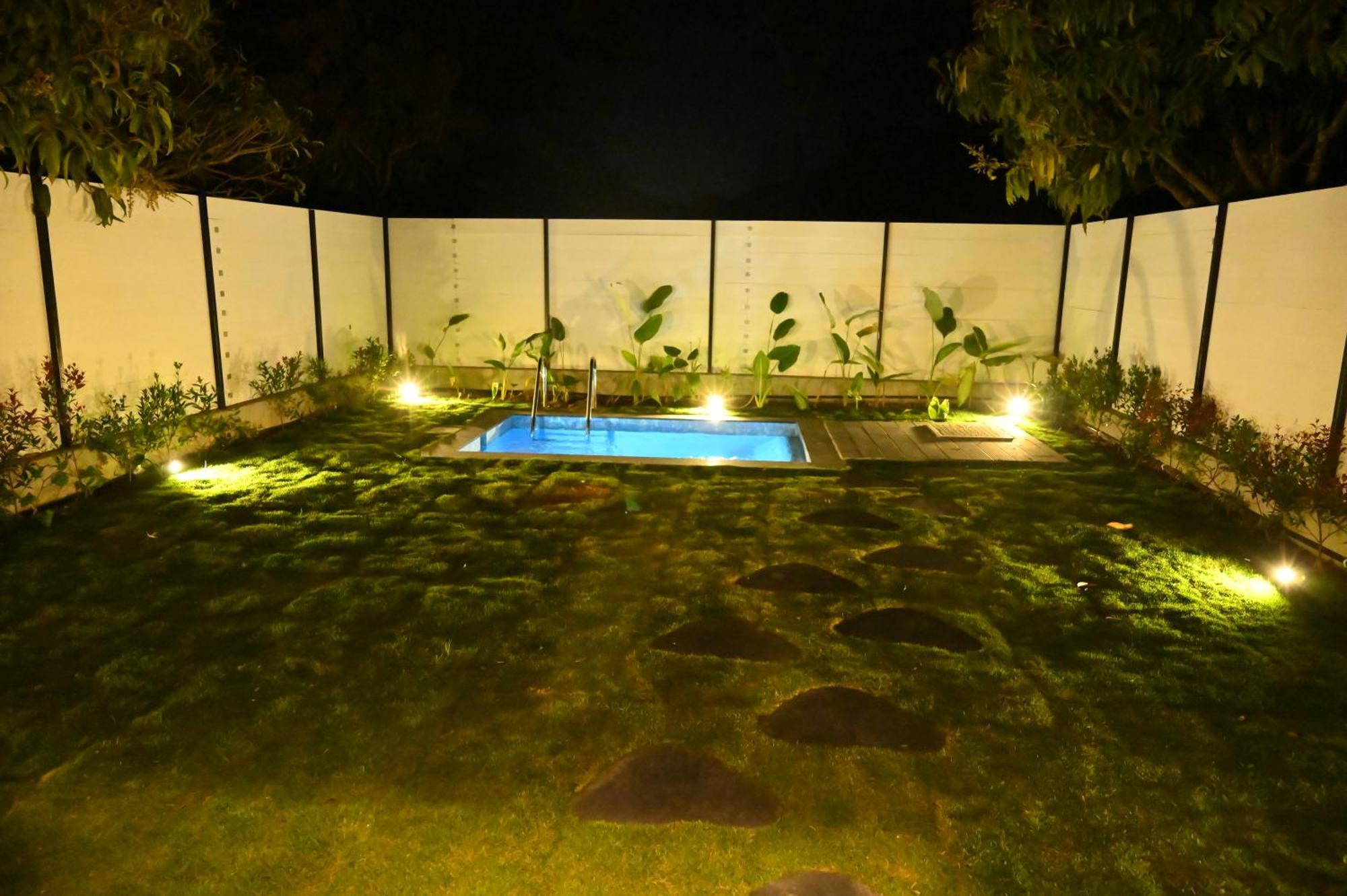 Aura Farms - Private Pool Cottages Ramanagara Ngoại thất bức ảnh