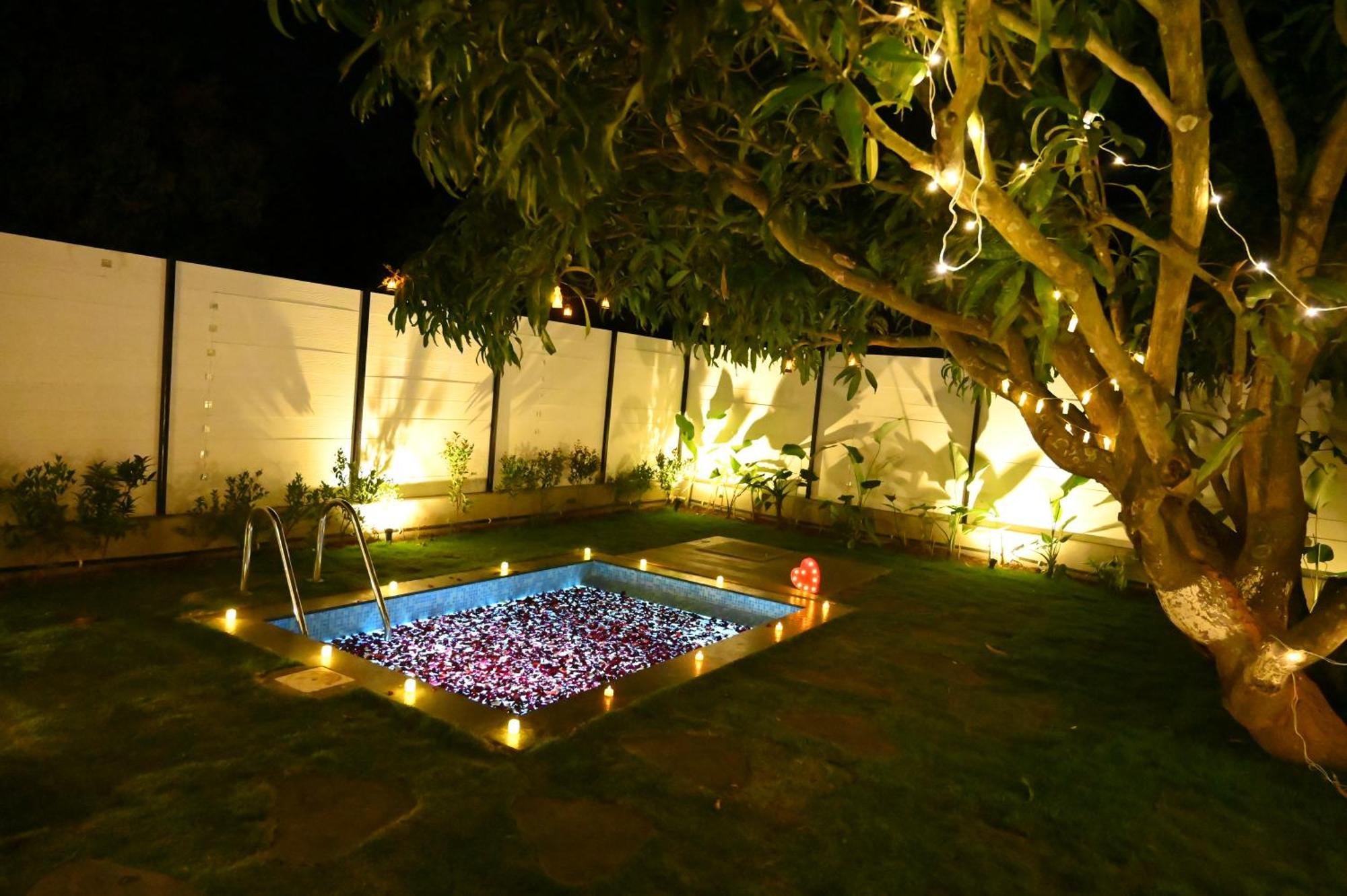 Aura Farms - Private Pool Cottages Ramanagara Ngoại thất bức ảnh