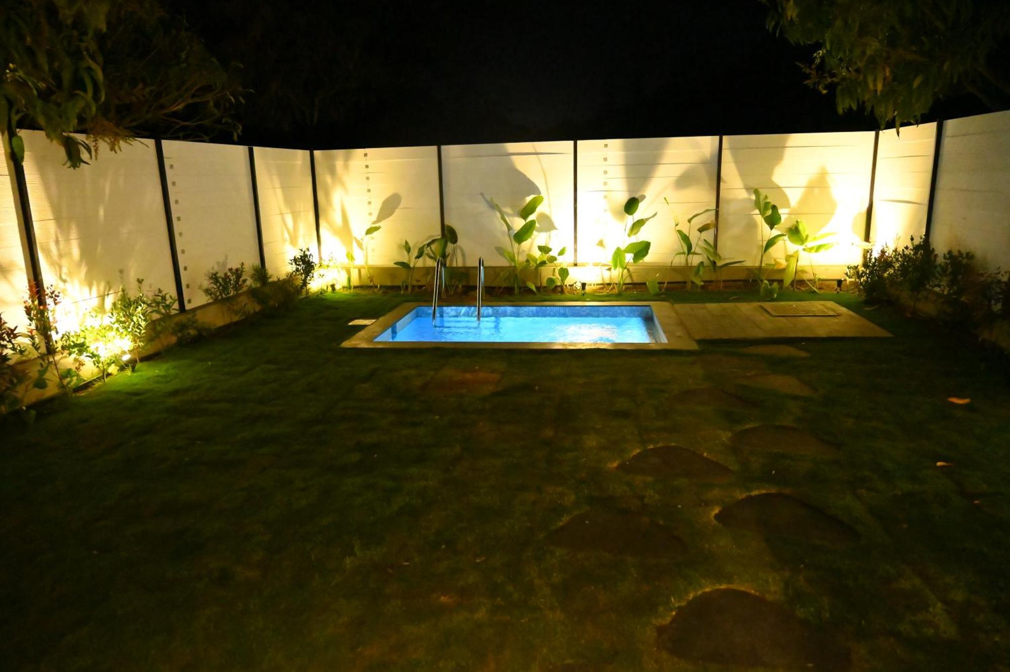 Aura Farms - Private Pool Cottages Ramanagara Ngoại thất bức ảnh
