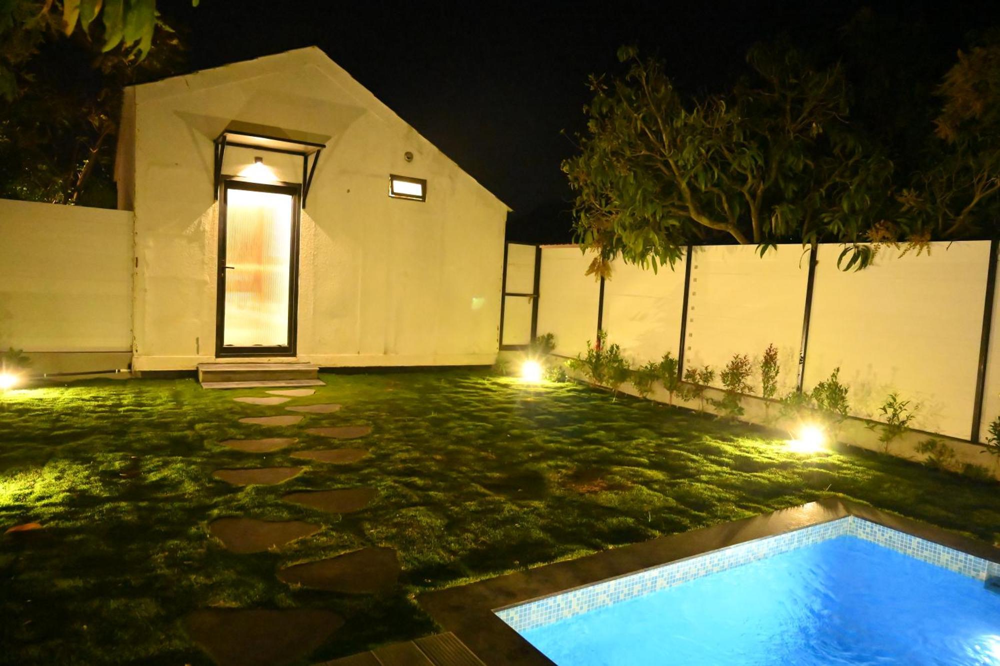 Aura Farms - Private Pool Cottages Ramanagara Ngoại thất bức ảnh