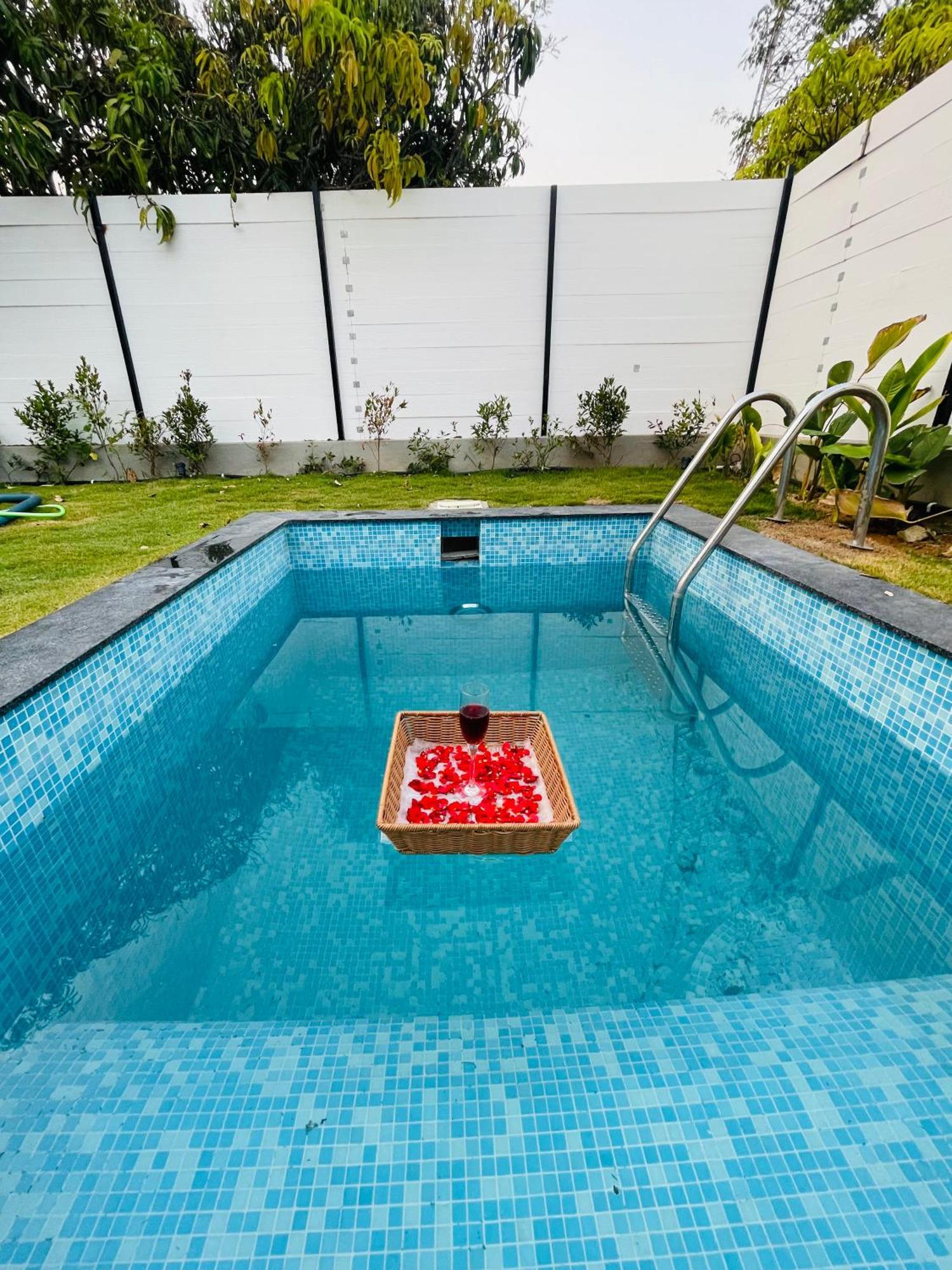 Aura Farms - Private Pool Cottages Ramanagara Ngoại thất bức ảnh